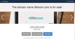 Desktop Screenshot of lifeloom.com